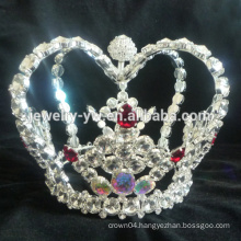 Wholesale crystal Kings pageant tiara crown